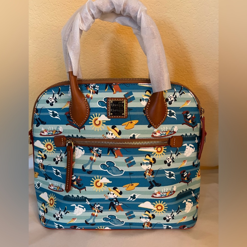 Dooney & Bourke Disney Cruise Line Mickey and Friends Satchel NWT